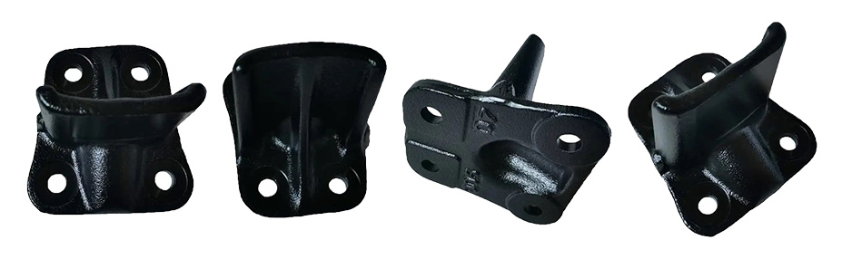 Isuzu Spring Helper Hanger Bracket Bow Support have 4 Small Holes